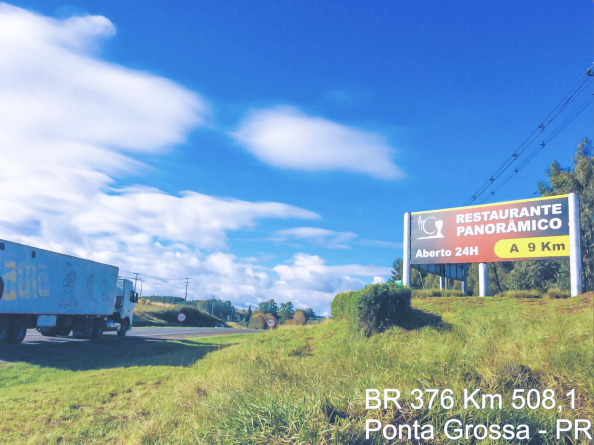 Painel BR 376 - KM 508
