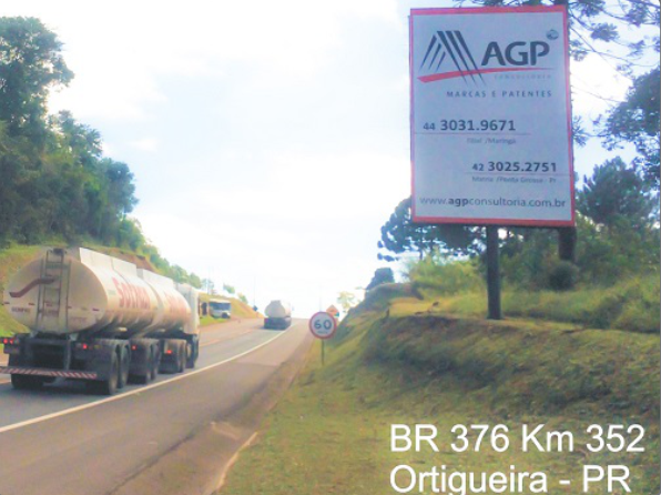 Painel BR 376 - KM 352