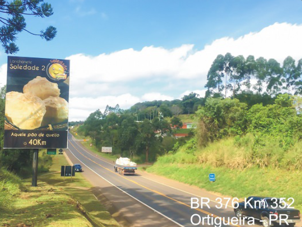 Painel BR 376 - KM 352